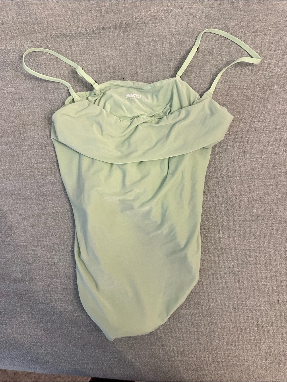 aerie Sage Green Draped Bodysuit size small never worn